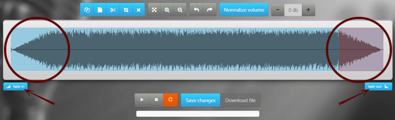 How to edit music or songs with our free online audio cutter?